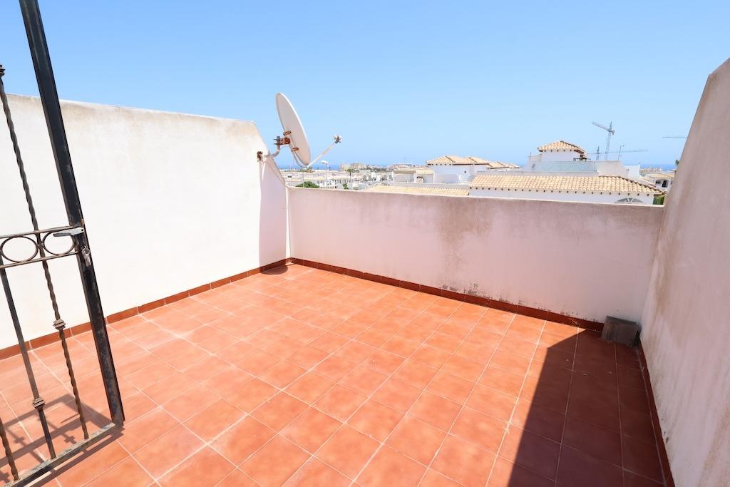 Terrace in duplex for sale in Orihuela Costa
