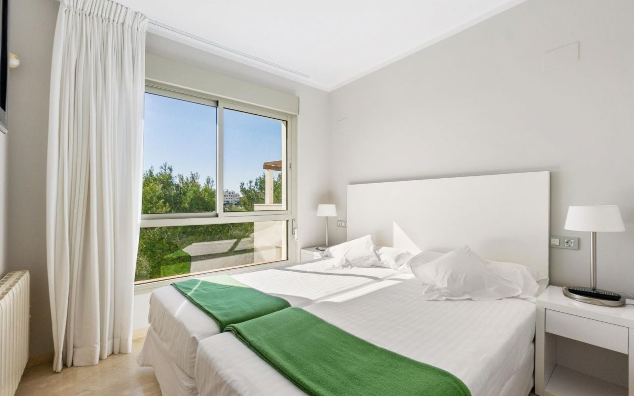 Terrace in penthouse for sale in Orihuela Costa