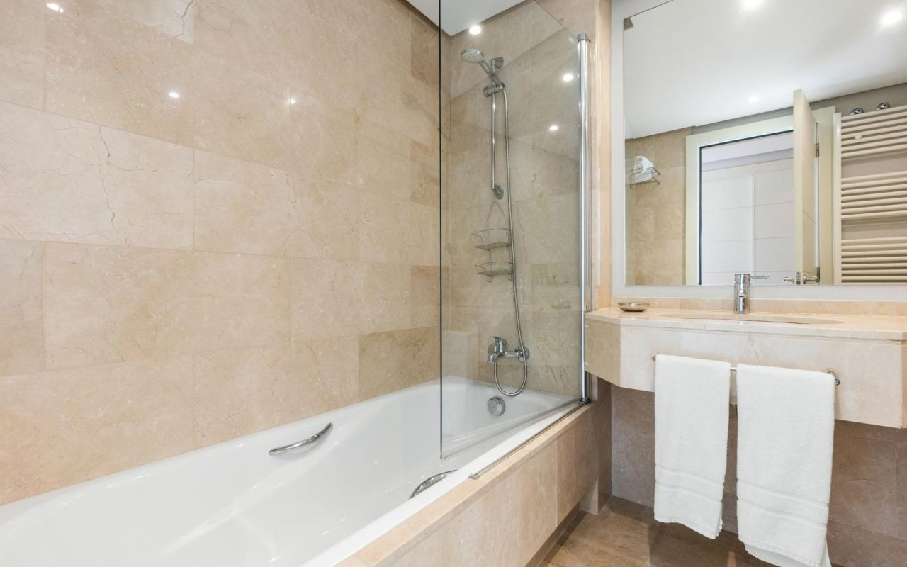 Pool area in penthouse for sale in Orihuela Costa