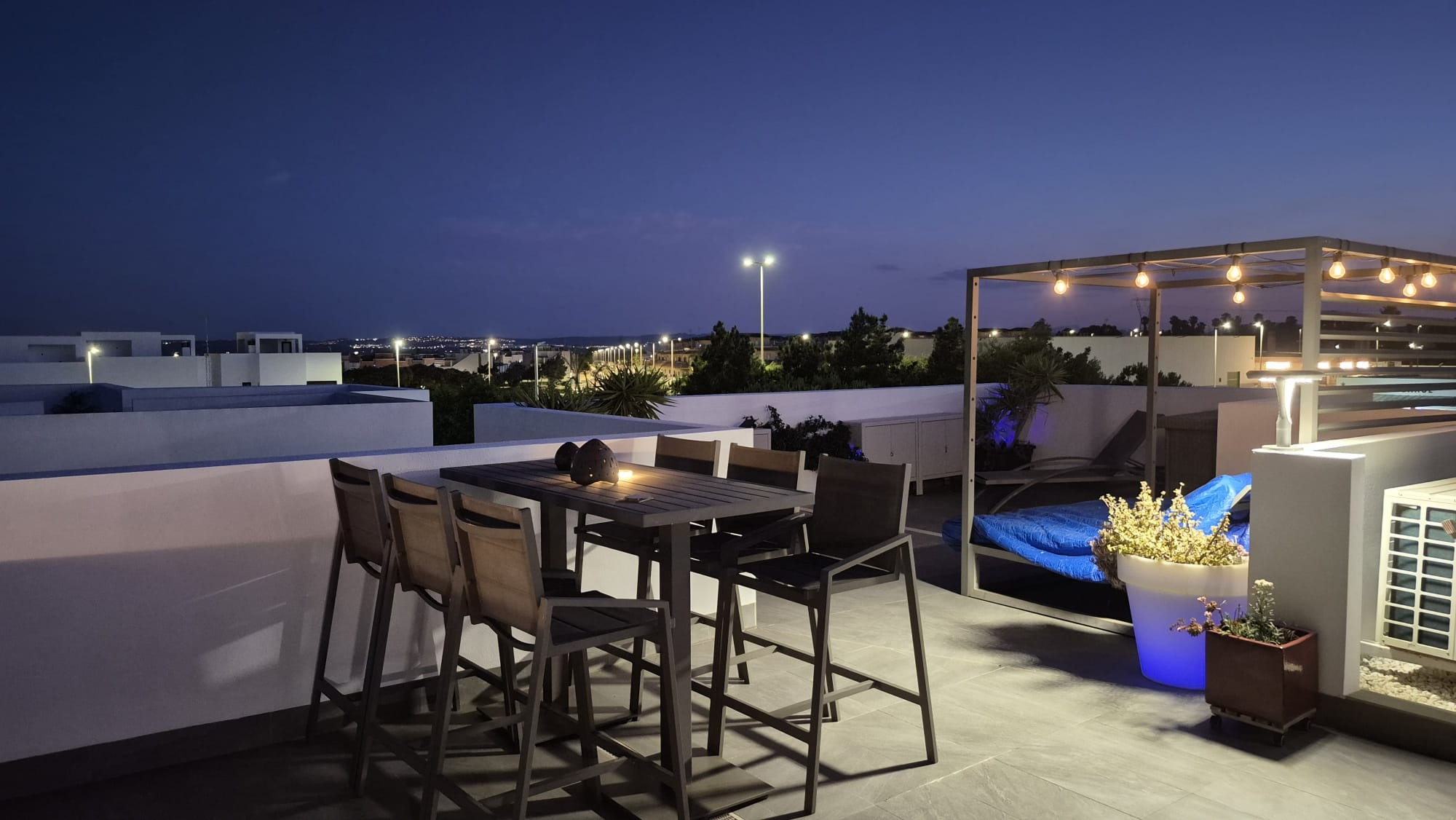 Terrace in villa for sale in Los Montesinos
