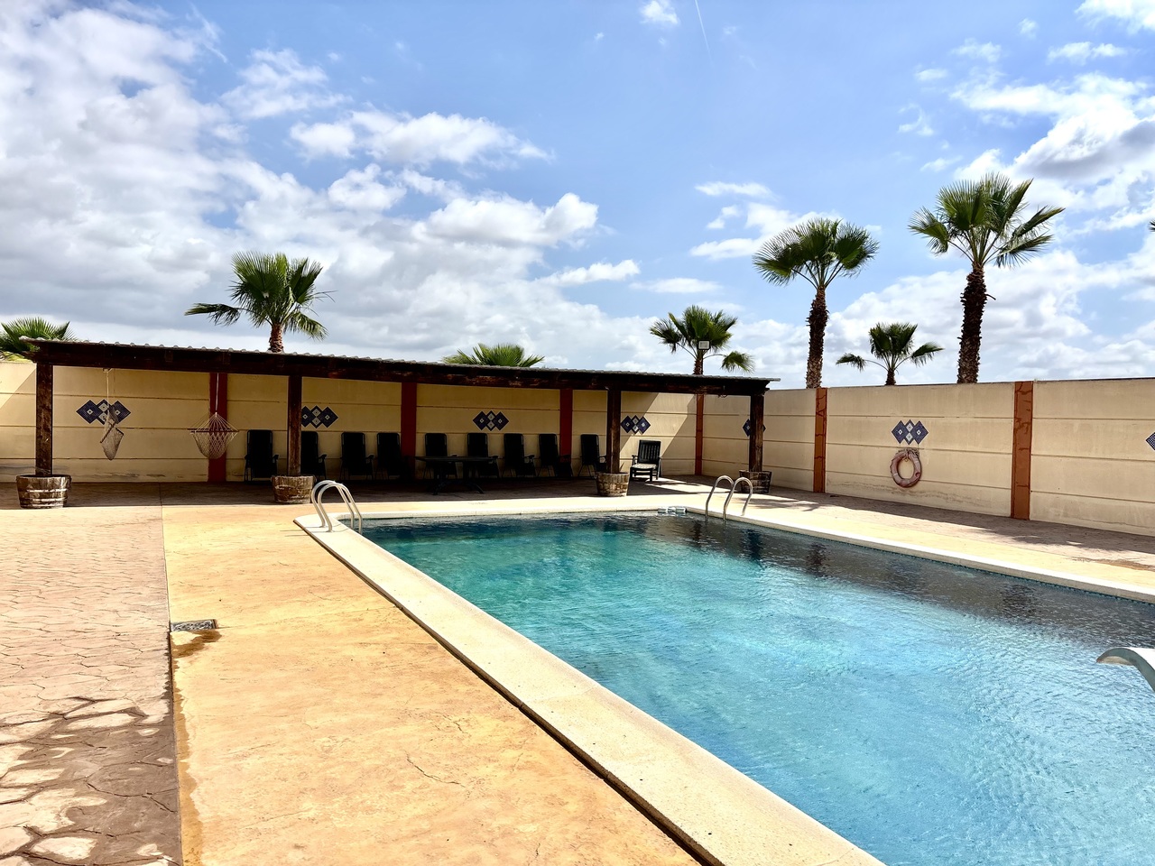 Master bedroom in villa for sale in Fuente-Alamo de Murcia