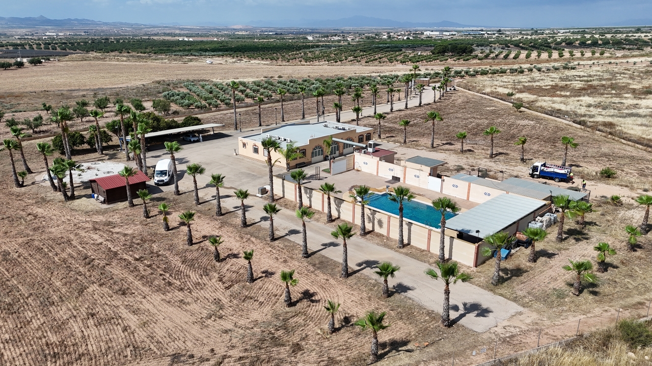 Terrace in villa for sale in Fuente-Alamo de Murcia