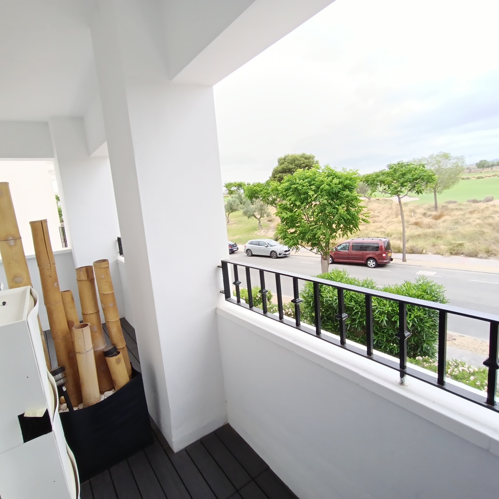 Living room in apartment for sale in Hacienda Riquelme Golf Resort