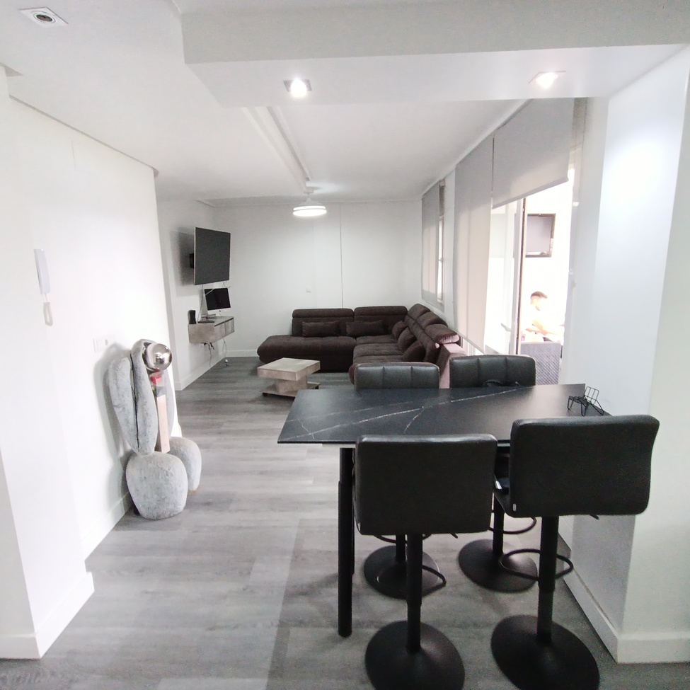 Terrace in apartment for sale in Hacienda Riquelme Golf Resort