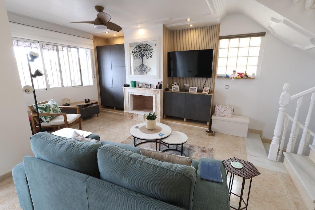Pool area in villa for sale in San Miguel de Salinas