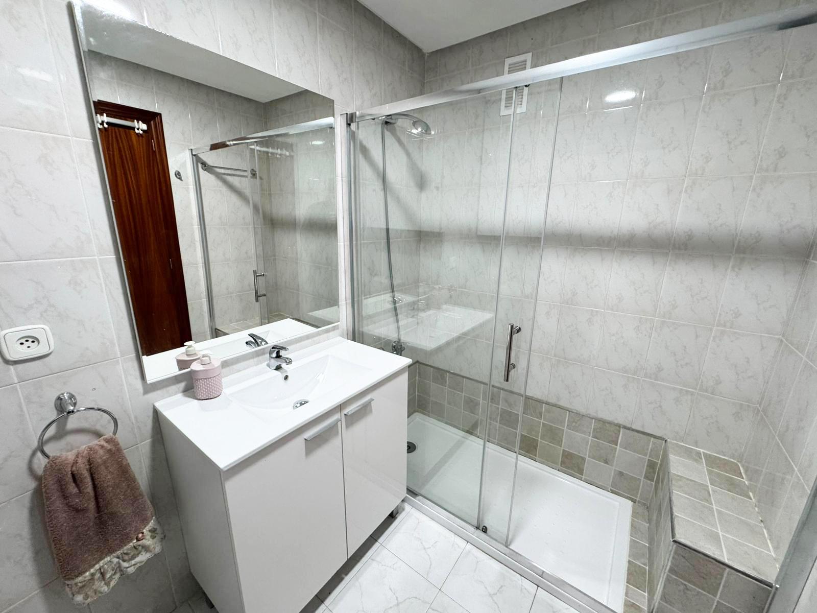 Pool area in apartment for sale in San Miguel de Salinas