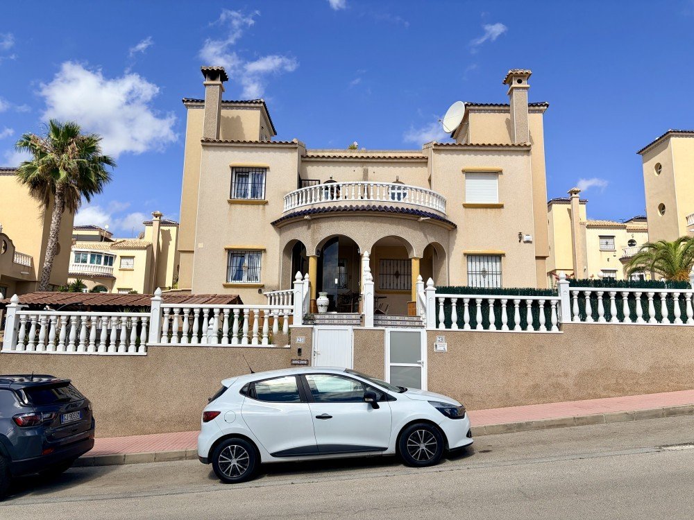 Pool area in terraced for sale in Orihuela Costa