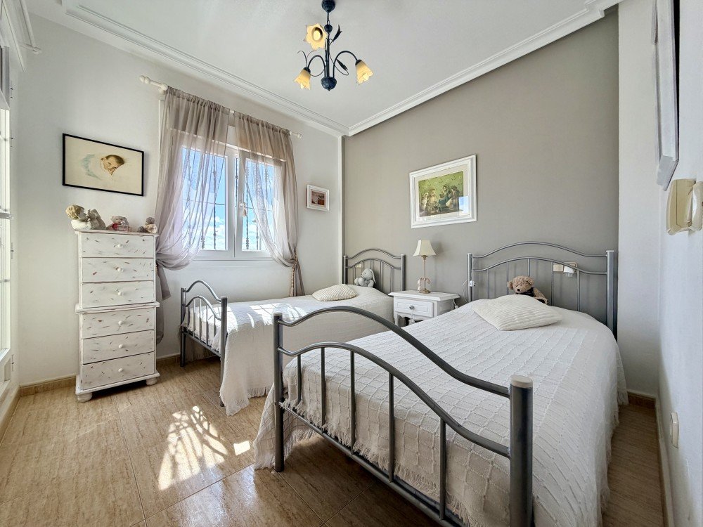 Master bedroom in terraced for sale in Orihuela Costa