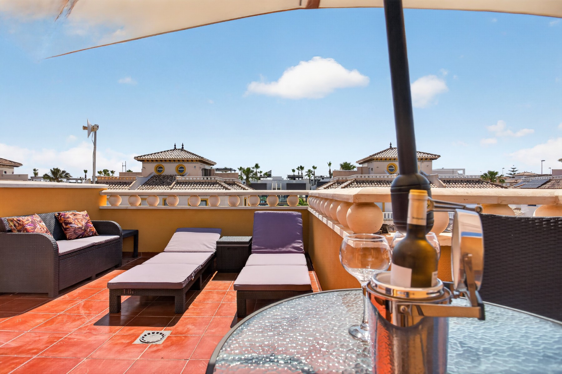 Bathroom in villa for sale in Orihuela Costa
