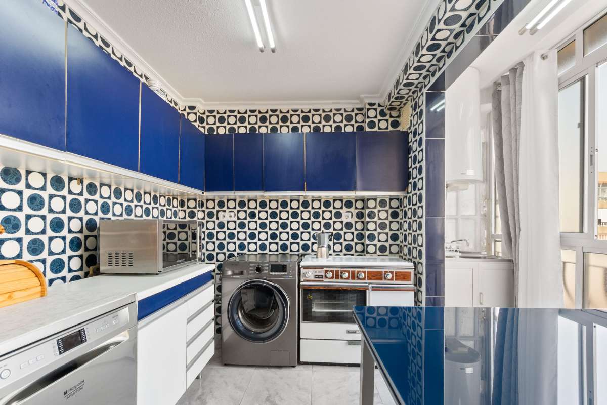 Pool area in apartment for sale in Lo Pagan