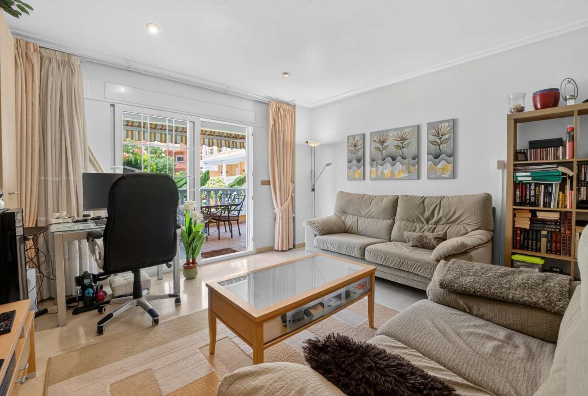 Terrace in apartment for sale in Cabo Roig