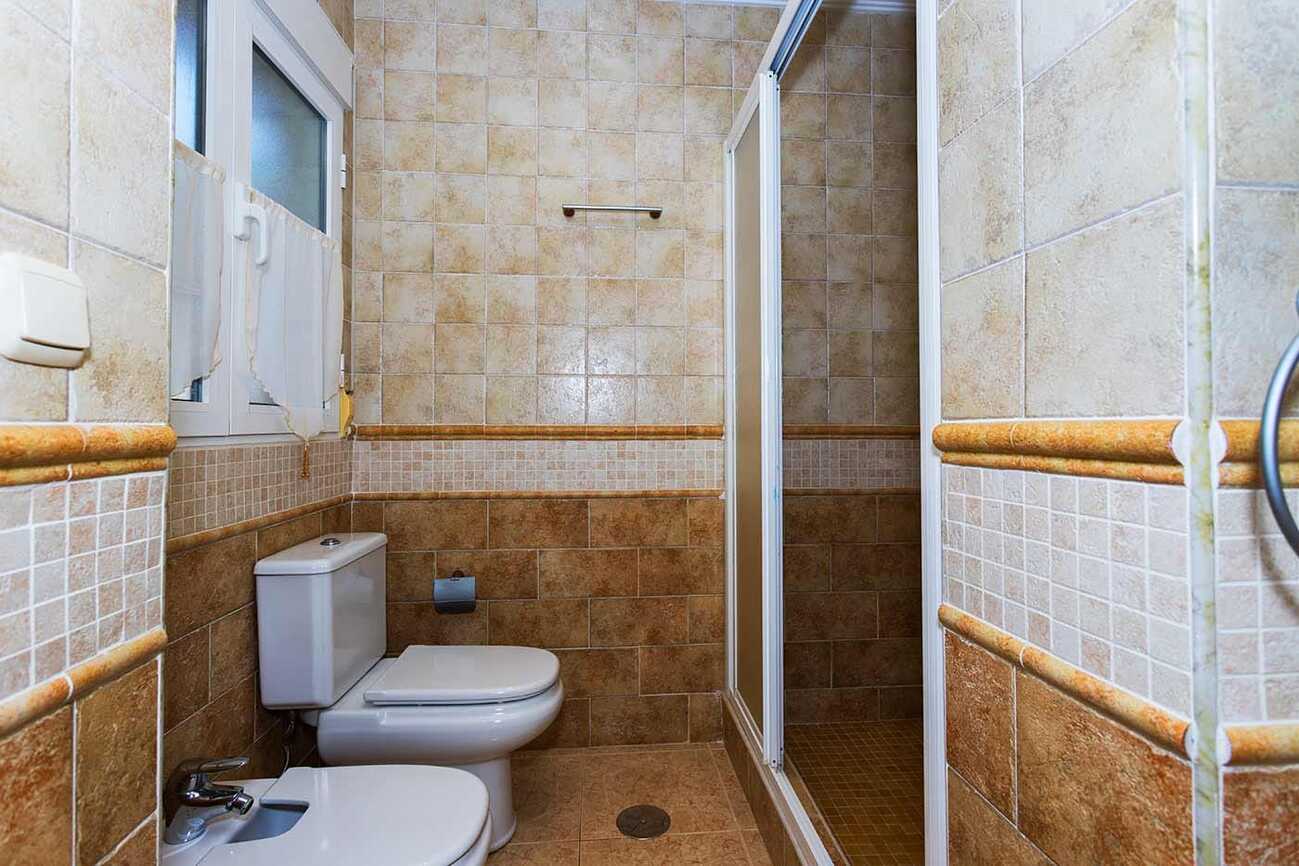 Master bedroom in villa for sale in Orihuela Costa