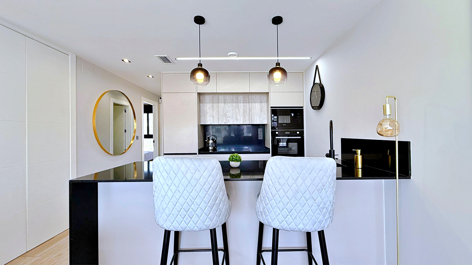 Kitchen in penthouse for sale in Orihuela Costa