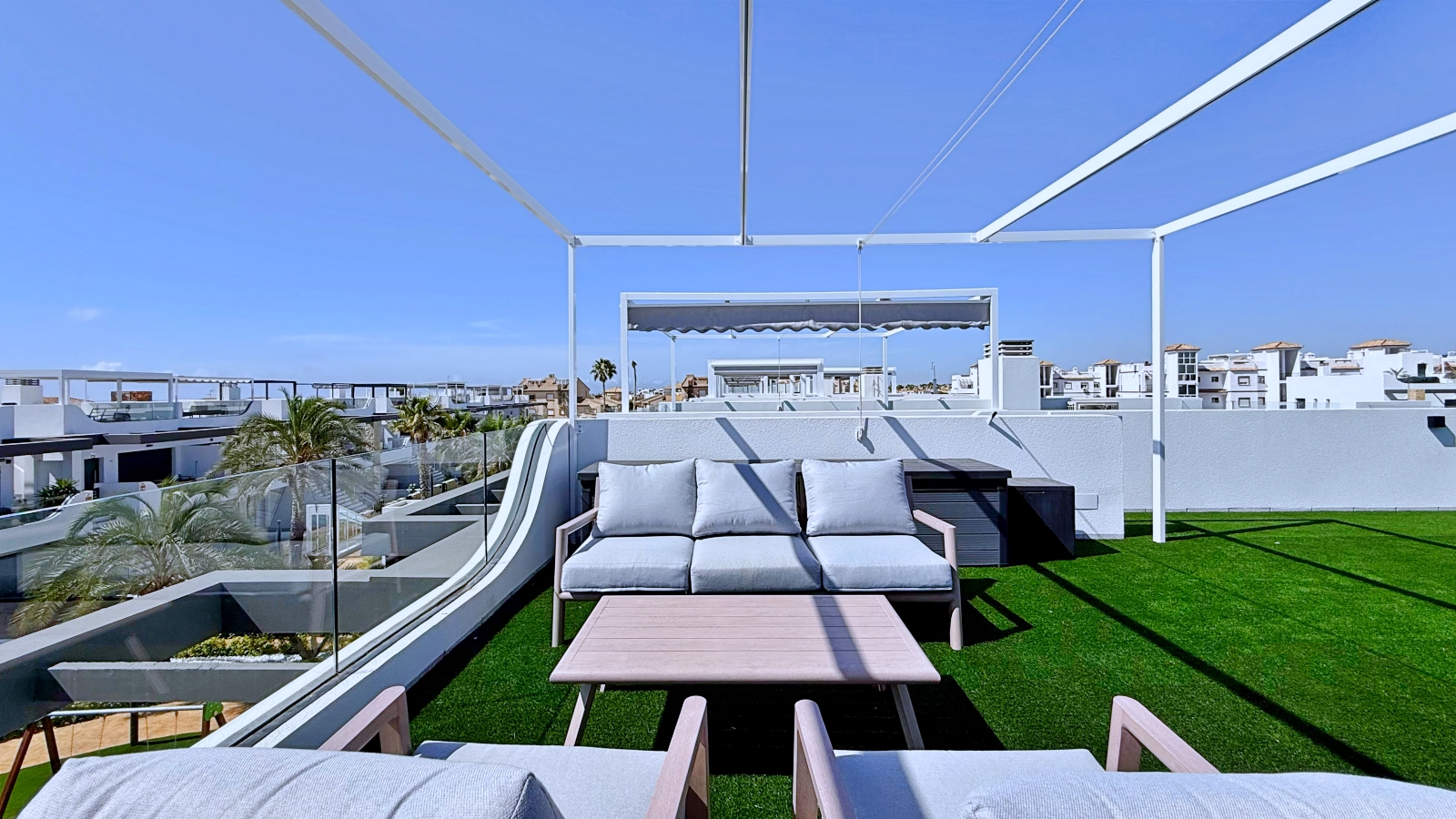Bedroom in penthouse for sale in Orihuela Costa