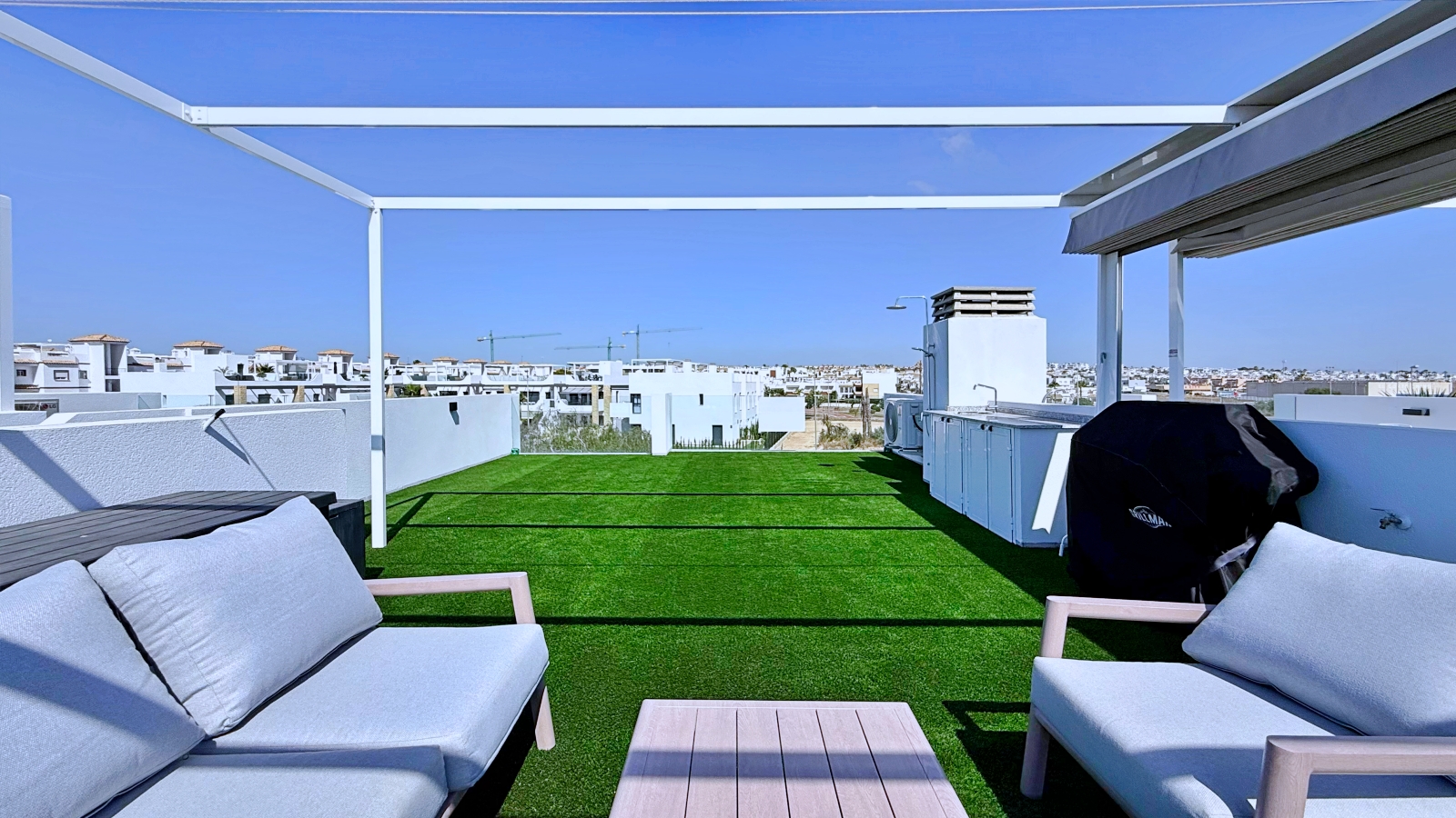Exterior view in penthouse for sale in Orihuela Costa