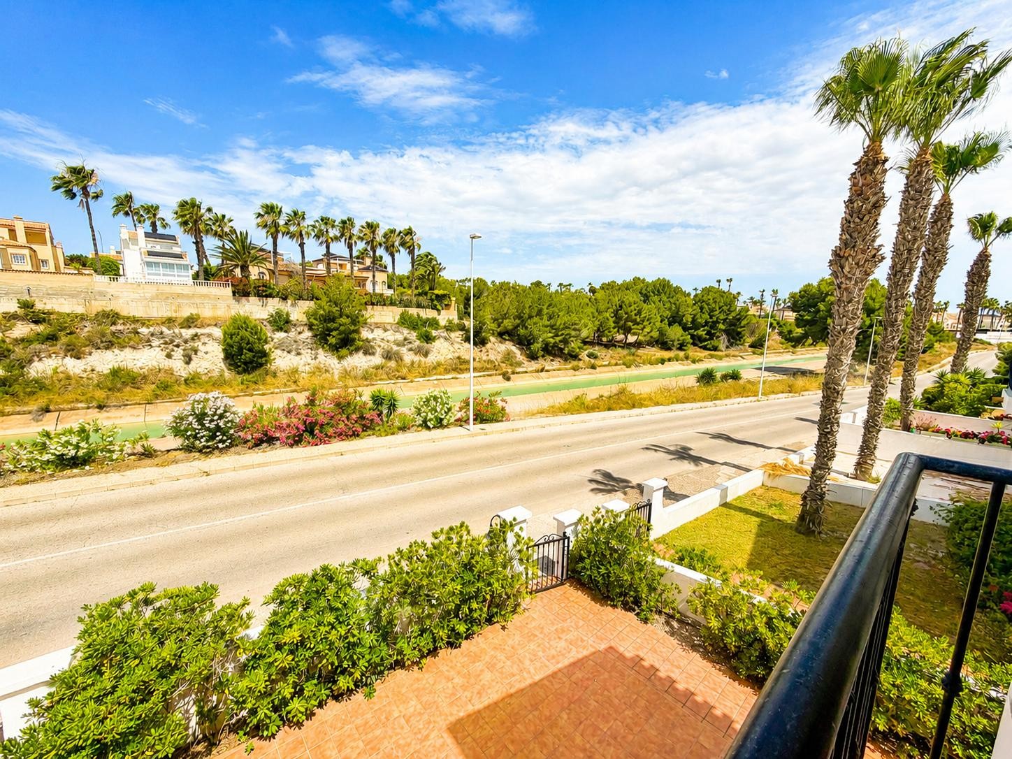 Pool area in apartment for sale in Los Dolses