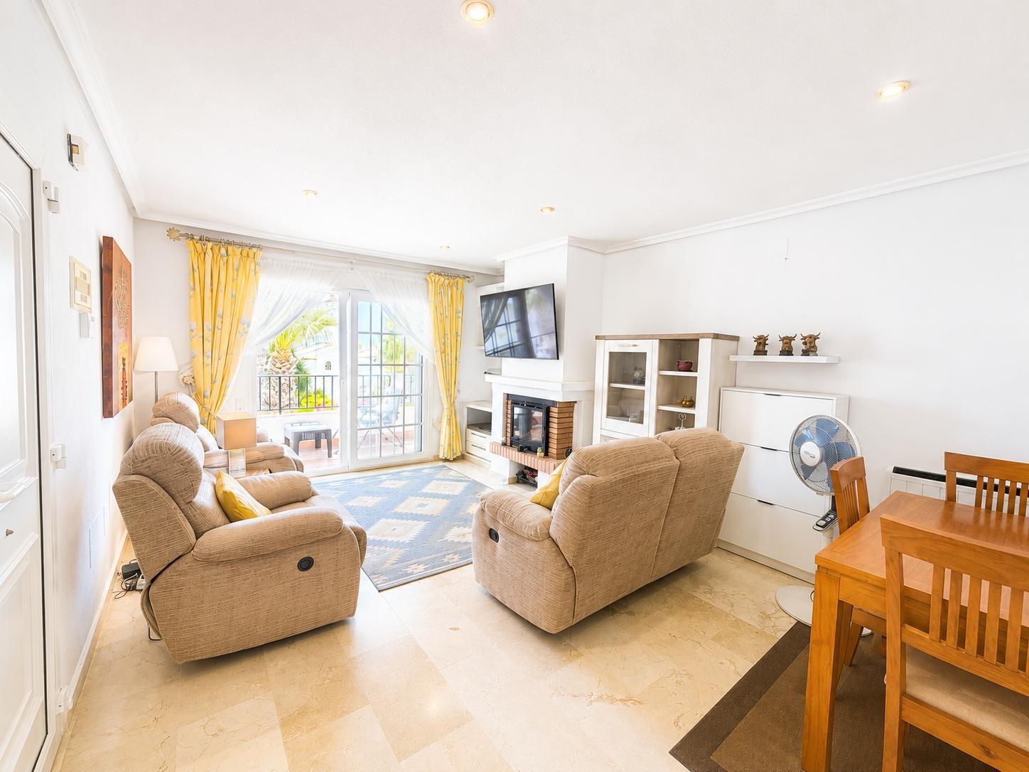 Pool area in apartment for sale in Los Dolses