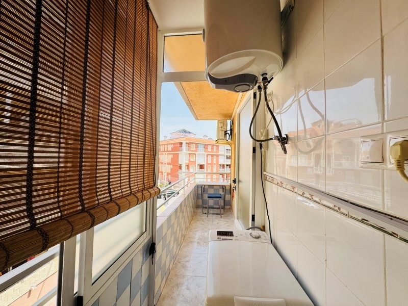 Pool area in apartment for sale in La Mata