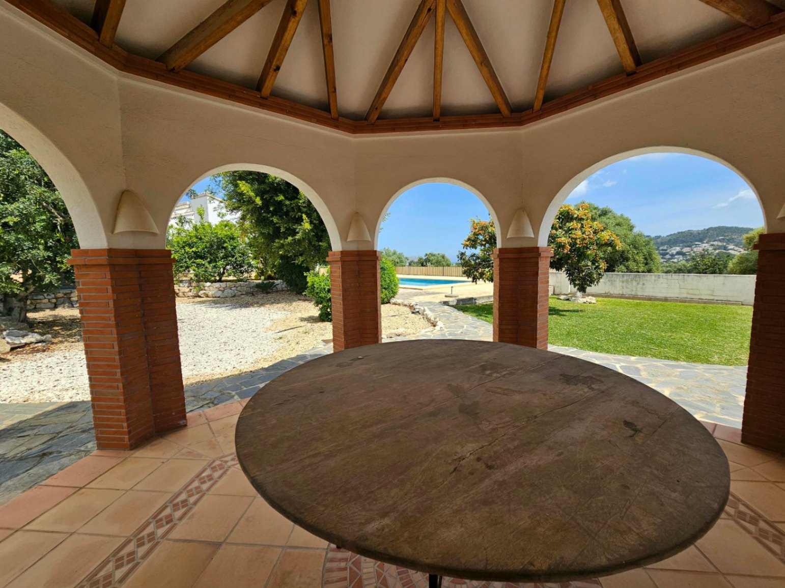 Living room in villa for sale in javea