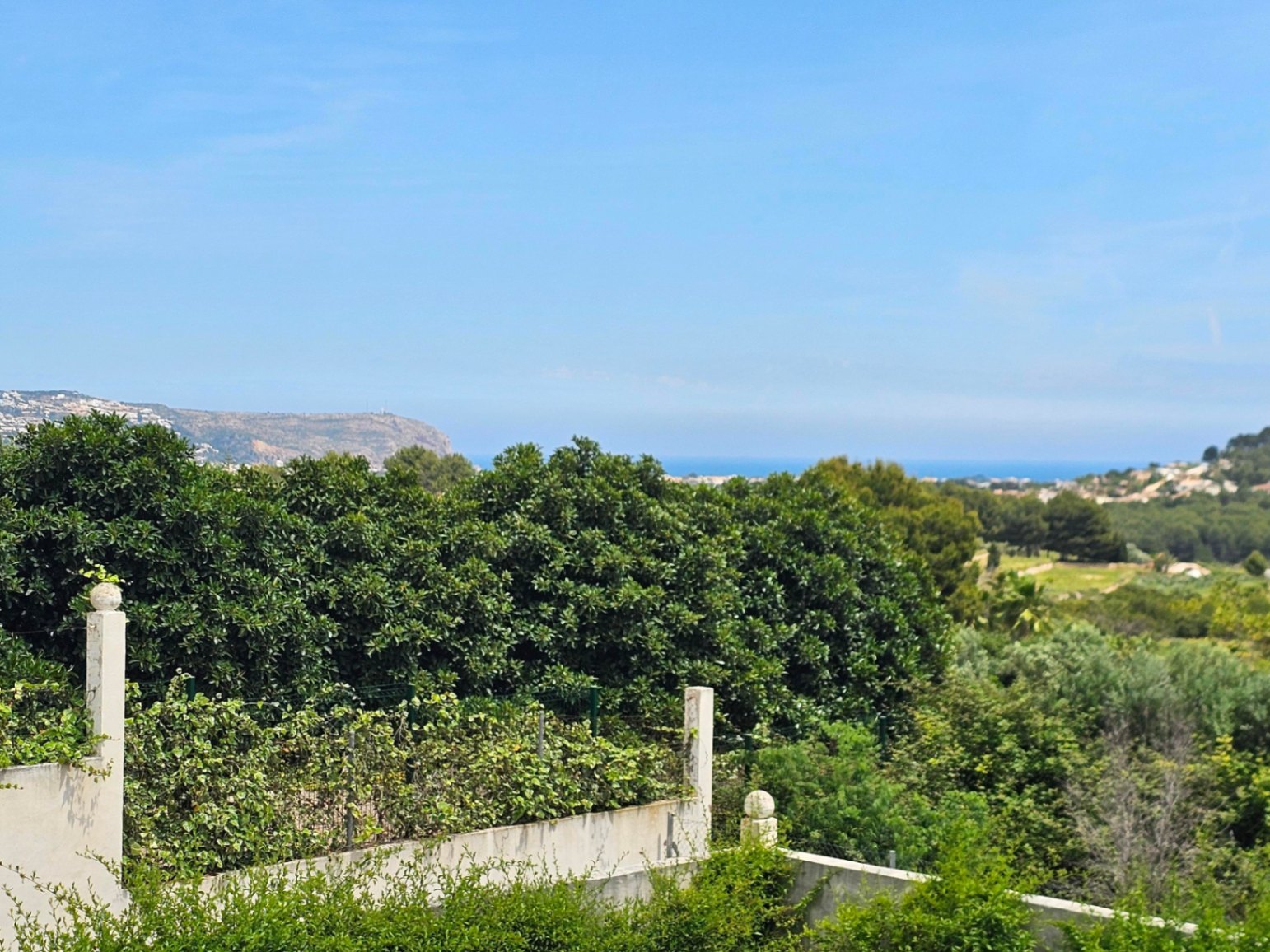 Terrace in villa for sale in javea