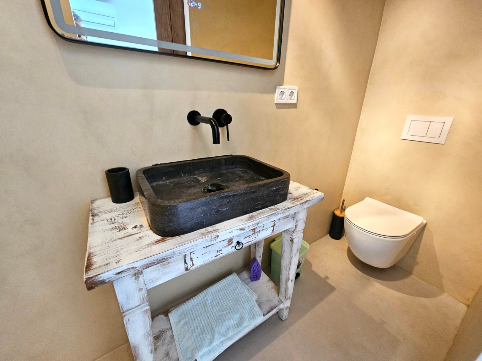 Bathroom in villa for sale in javea