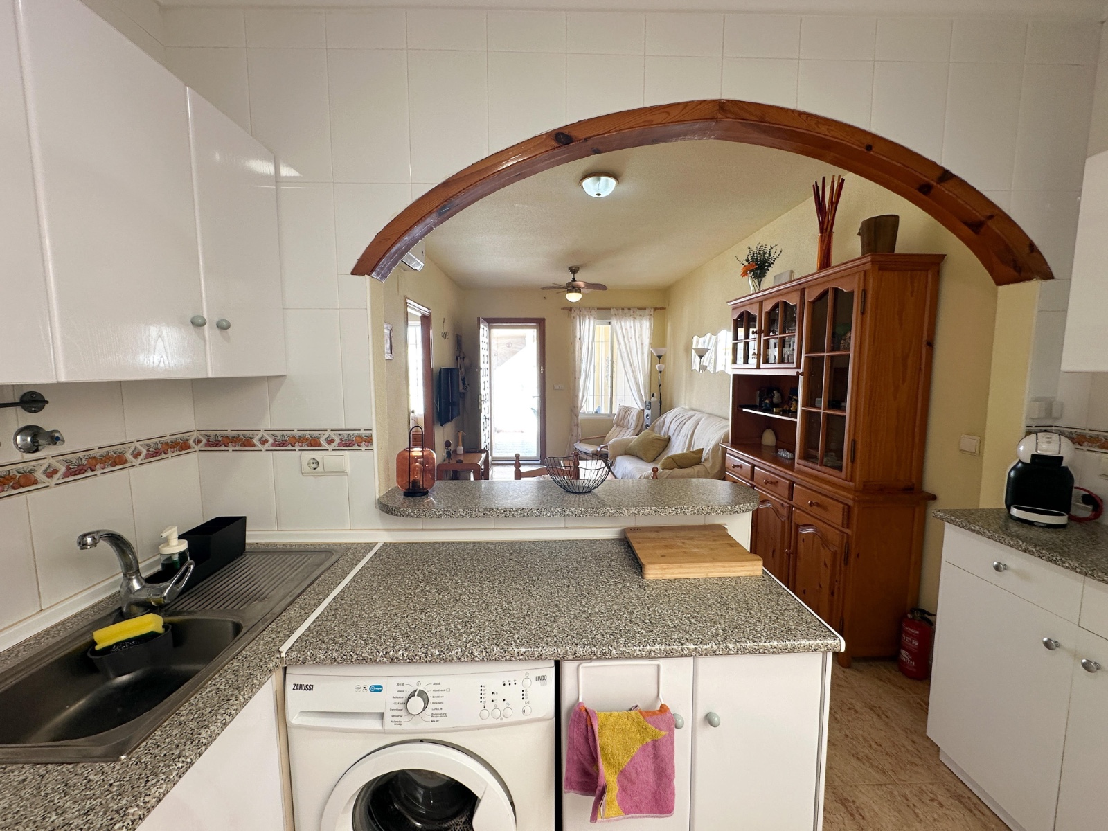 Kitchen in bungalow for sale in Orihuela Costa
