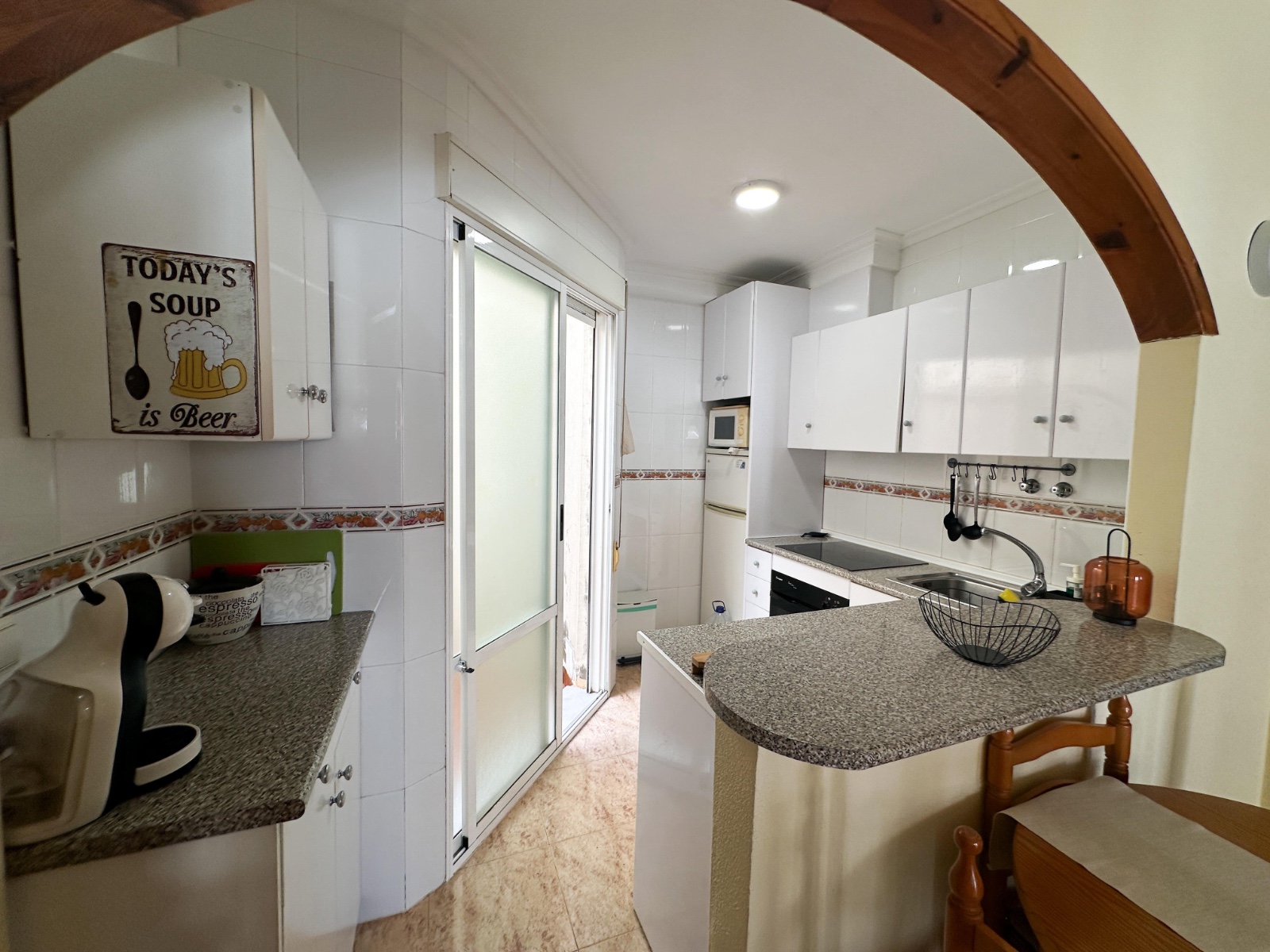 Master bedroom in bungalow for sale in Orihuela Costa