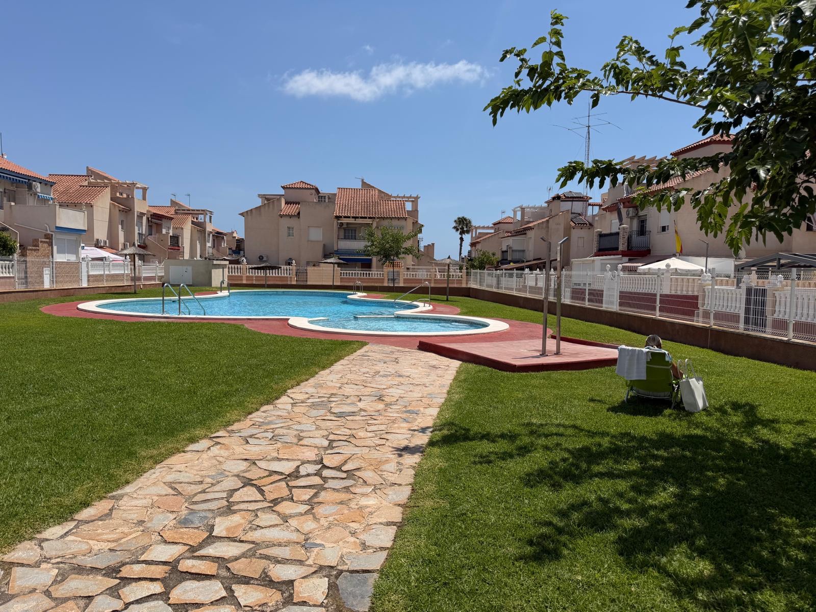 Exterior view in bungalow for sale in Orihuela Costa