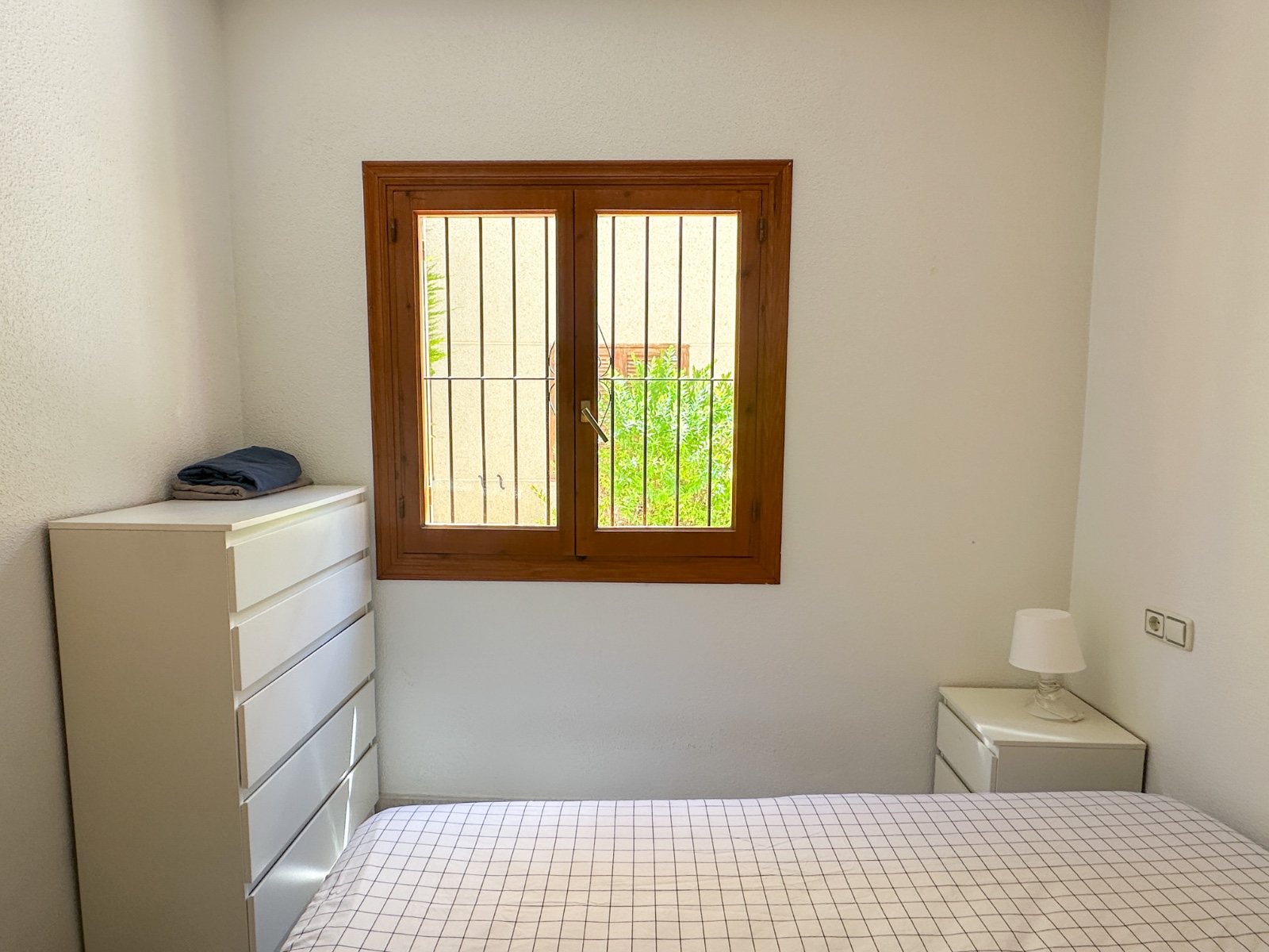 Pool area in bungalow for sale in Orihuela Costa