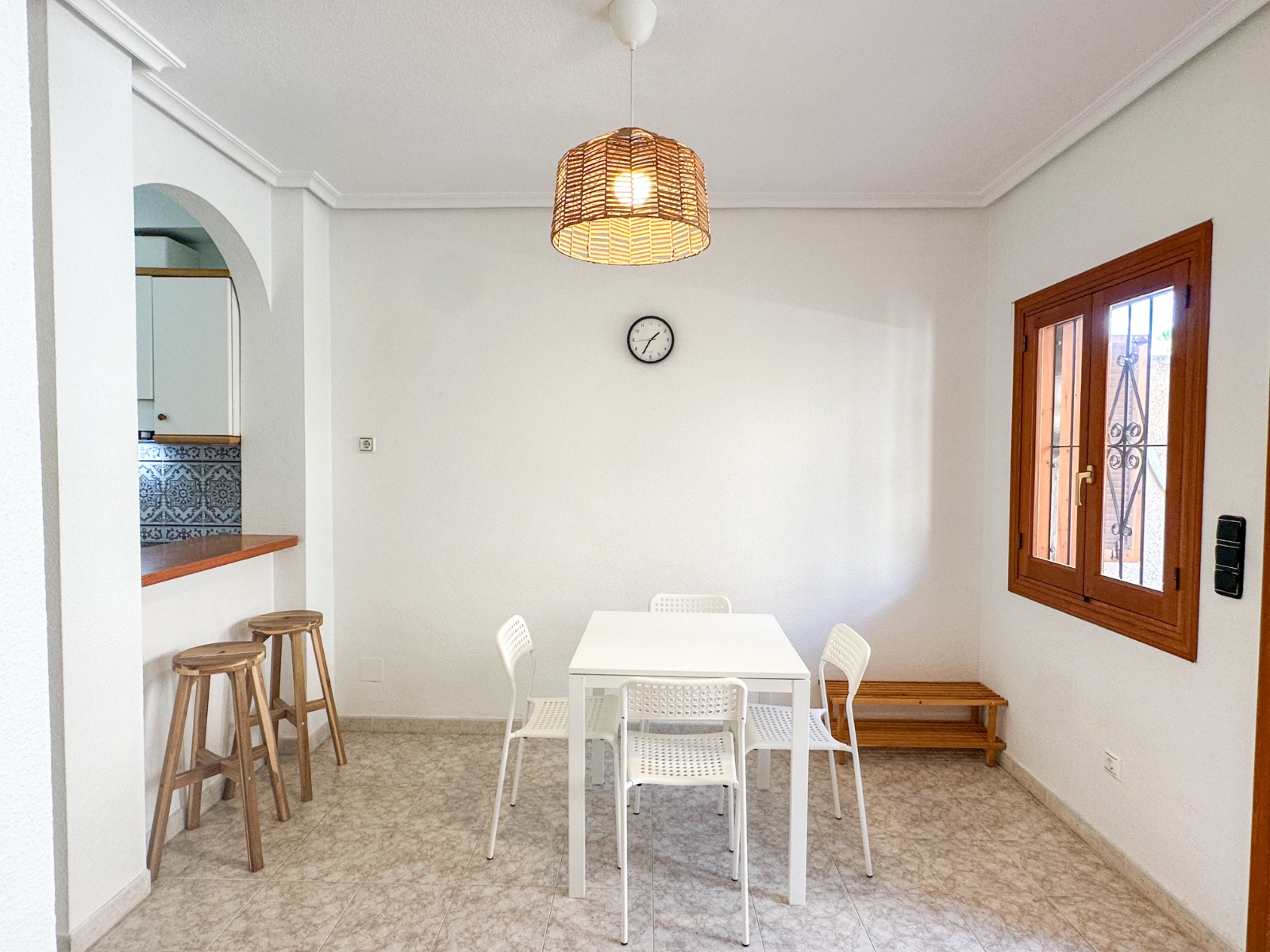 Terrace in bungalow for sale in Orihuela Costa