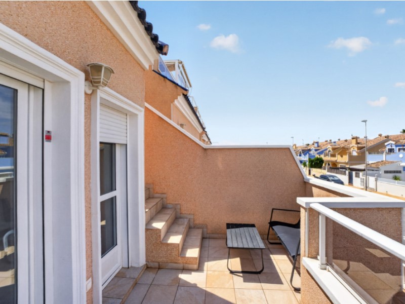 Pool area in terraced for sale in Orihuela