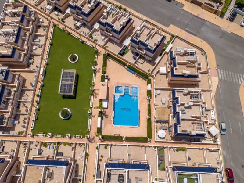 Pool area in terraced for sale in Orihuela