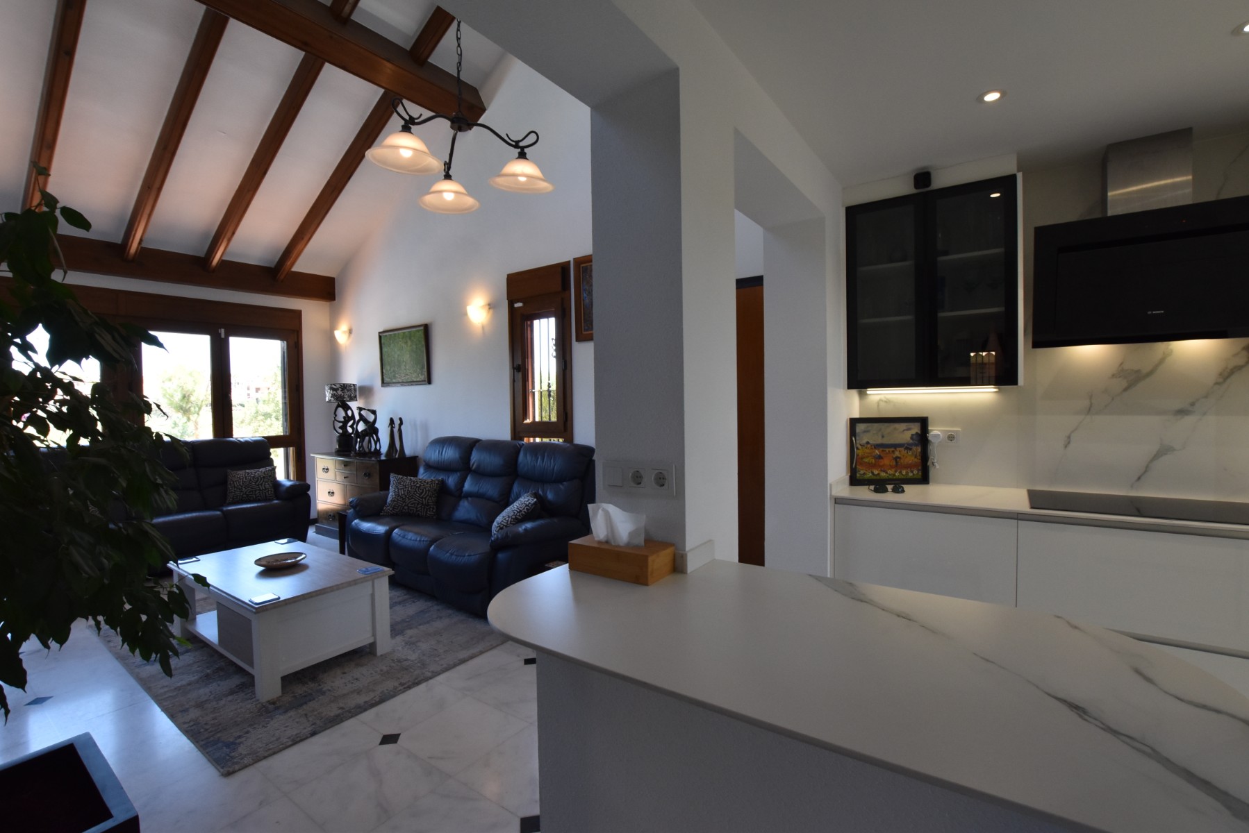 Living room in villa for sale in Algorfa