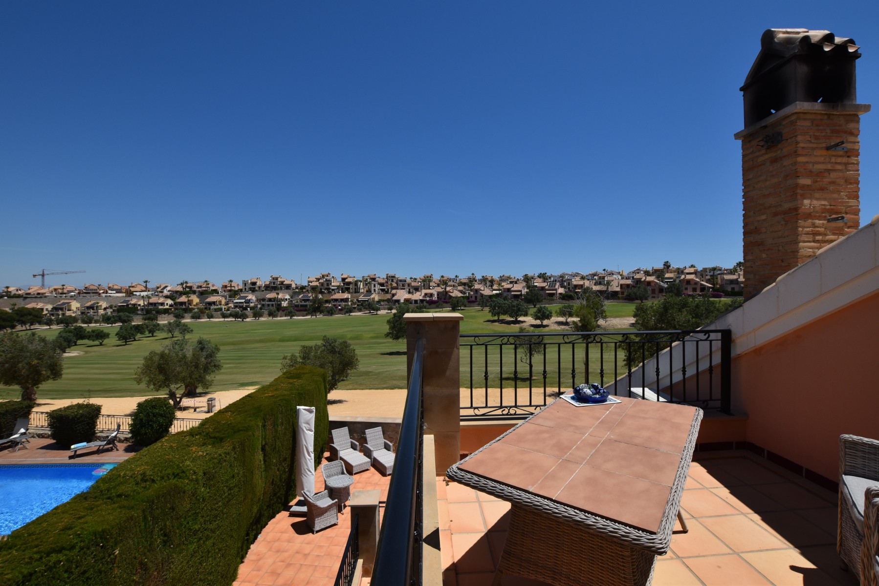 Garden in villa for sale in Algorfa