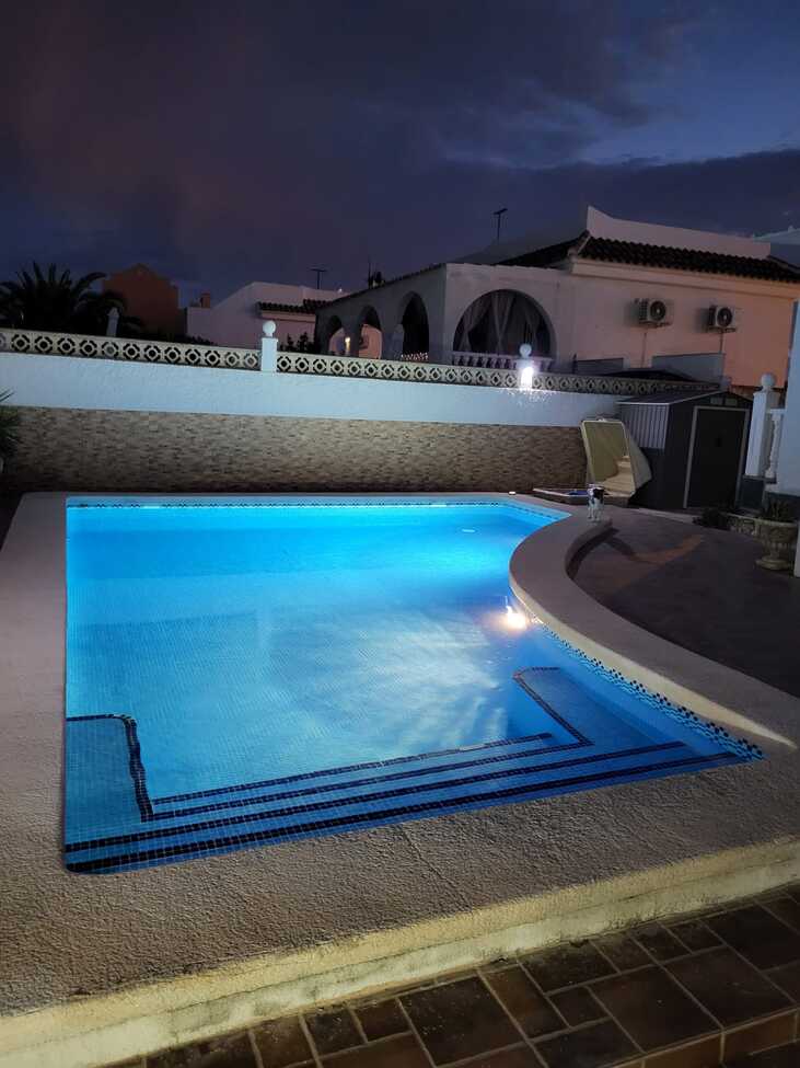 Living room in villa for sale in Camposol