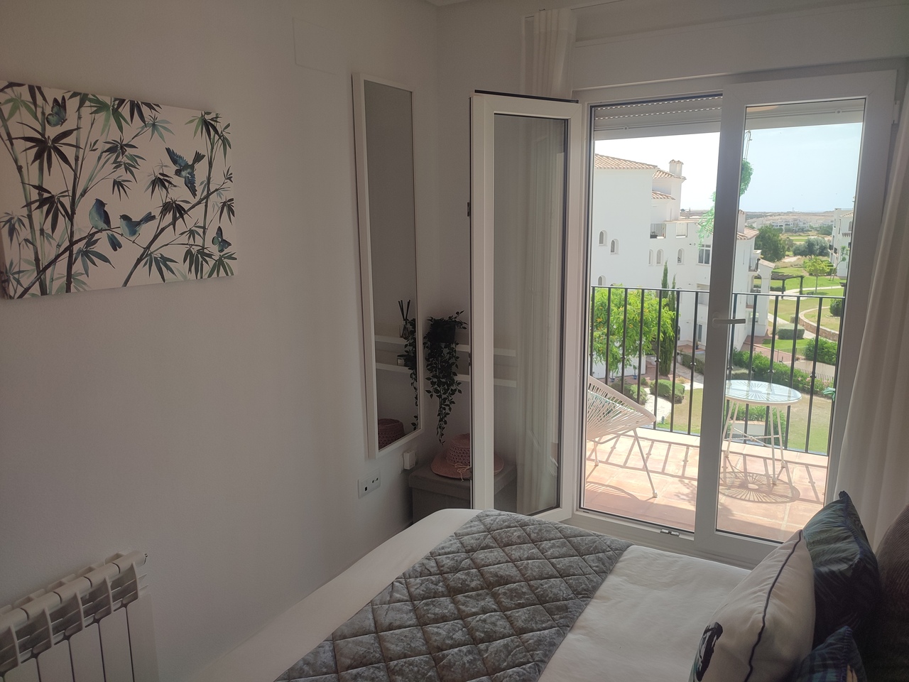 Garden in penthouse for sale in Hacienda Riquelme Golf Resort