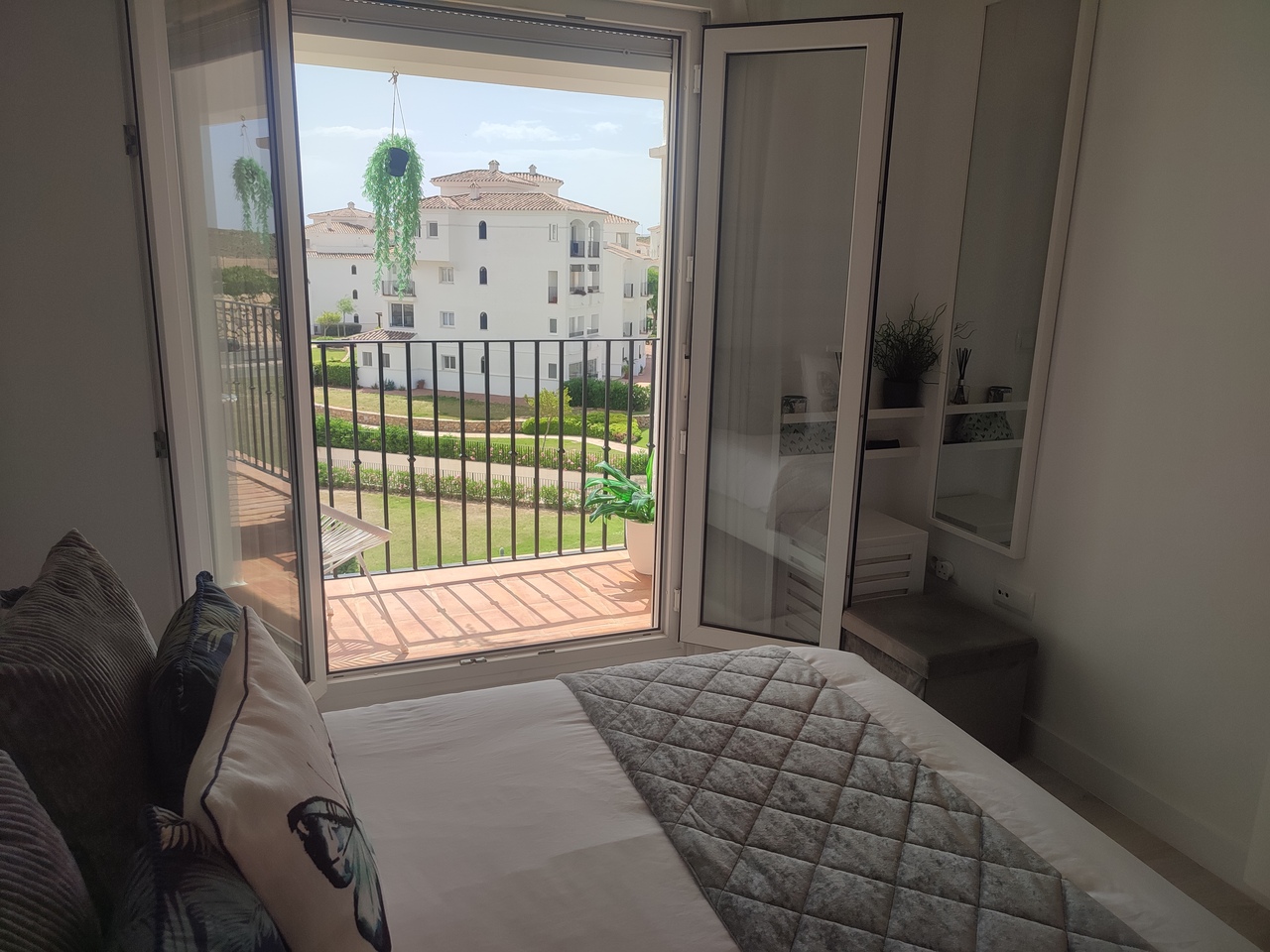 Dining area in penthouse for sale in Hacienda Riquelme Golf Resort