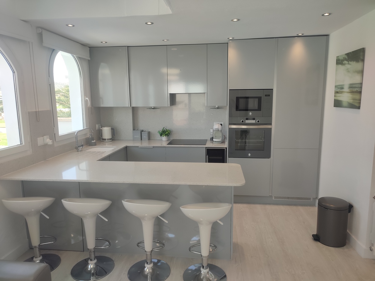 Dining area in penthouse for sale in Hacienda Riquelme Golf Resort