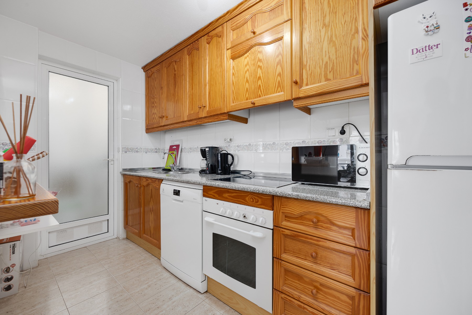Kitchen in apartment for sale in Orihuela Costa