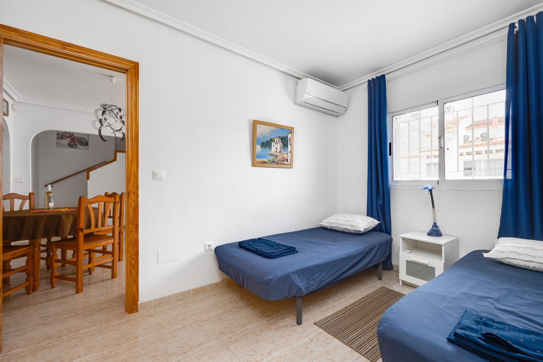 Master bedroom in apartment for sale in Orihuela Costa