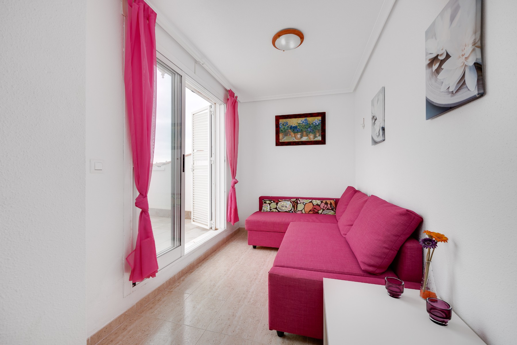 Terrace in apartment for sale in Orihuela Costa