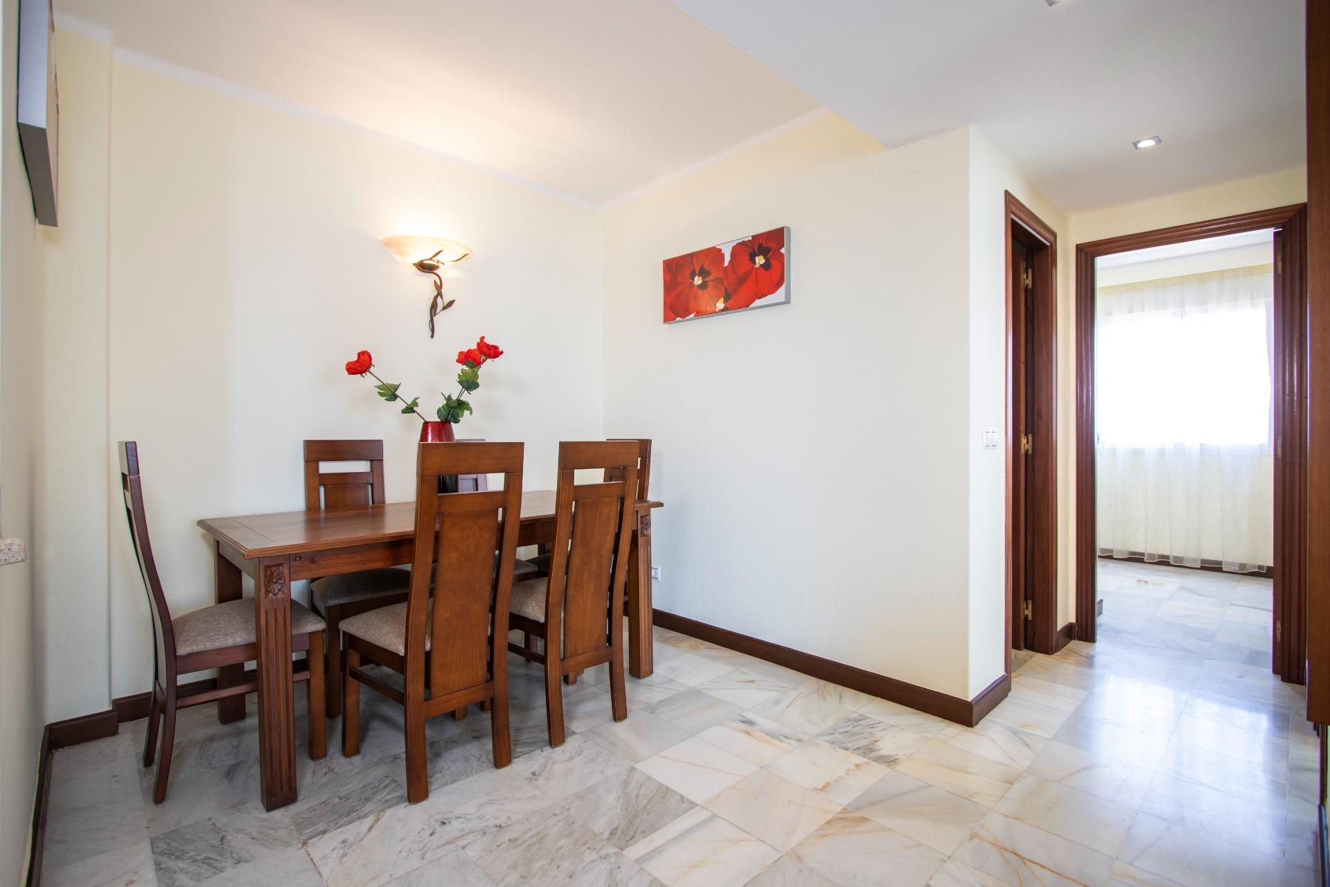 Dining area in apartment for sale in Torrevieja