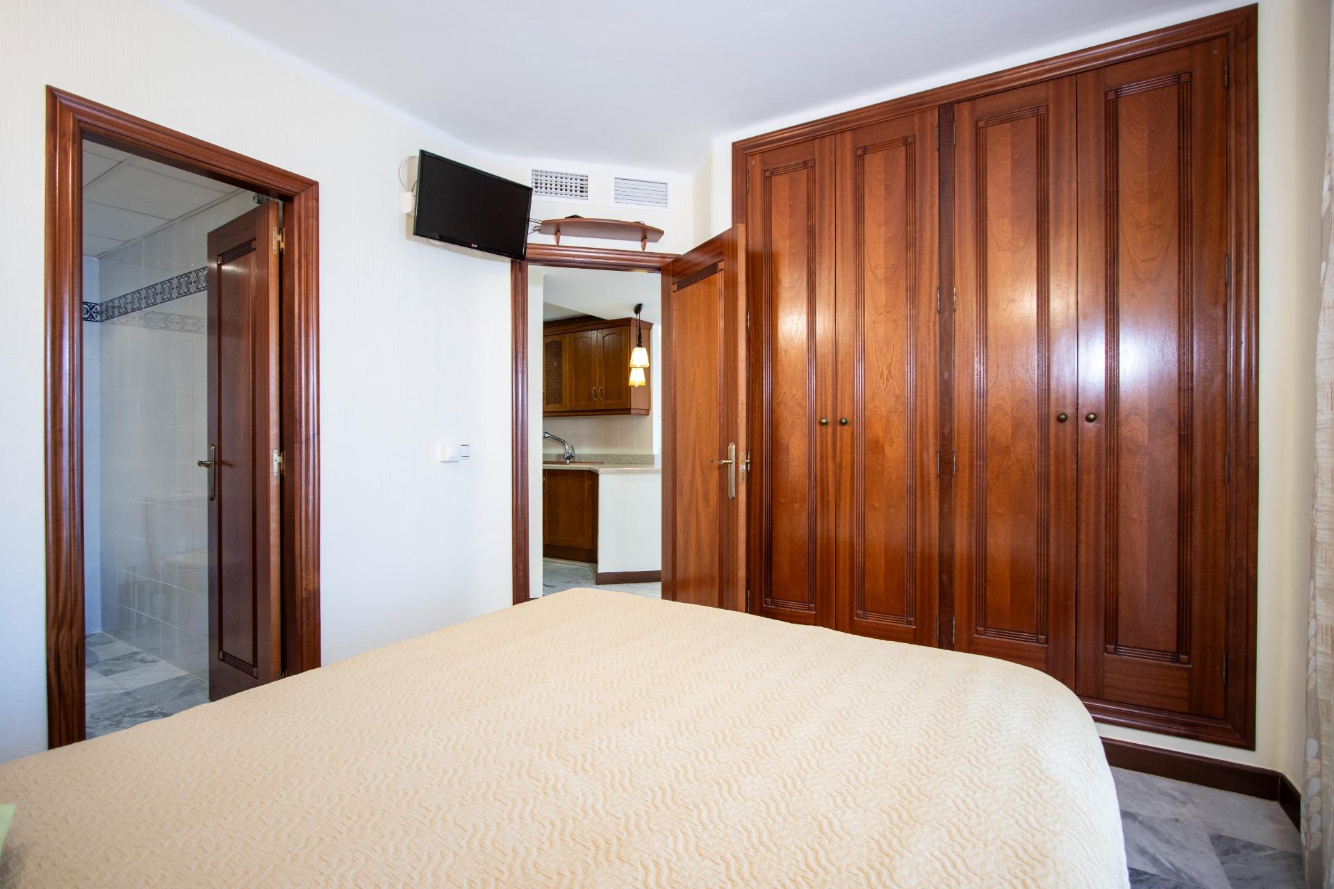 Pool area in apartment for sale in Torrevieja