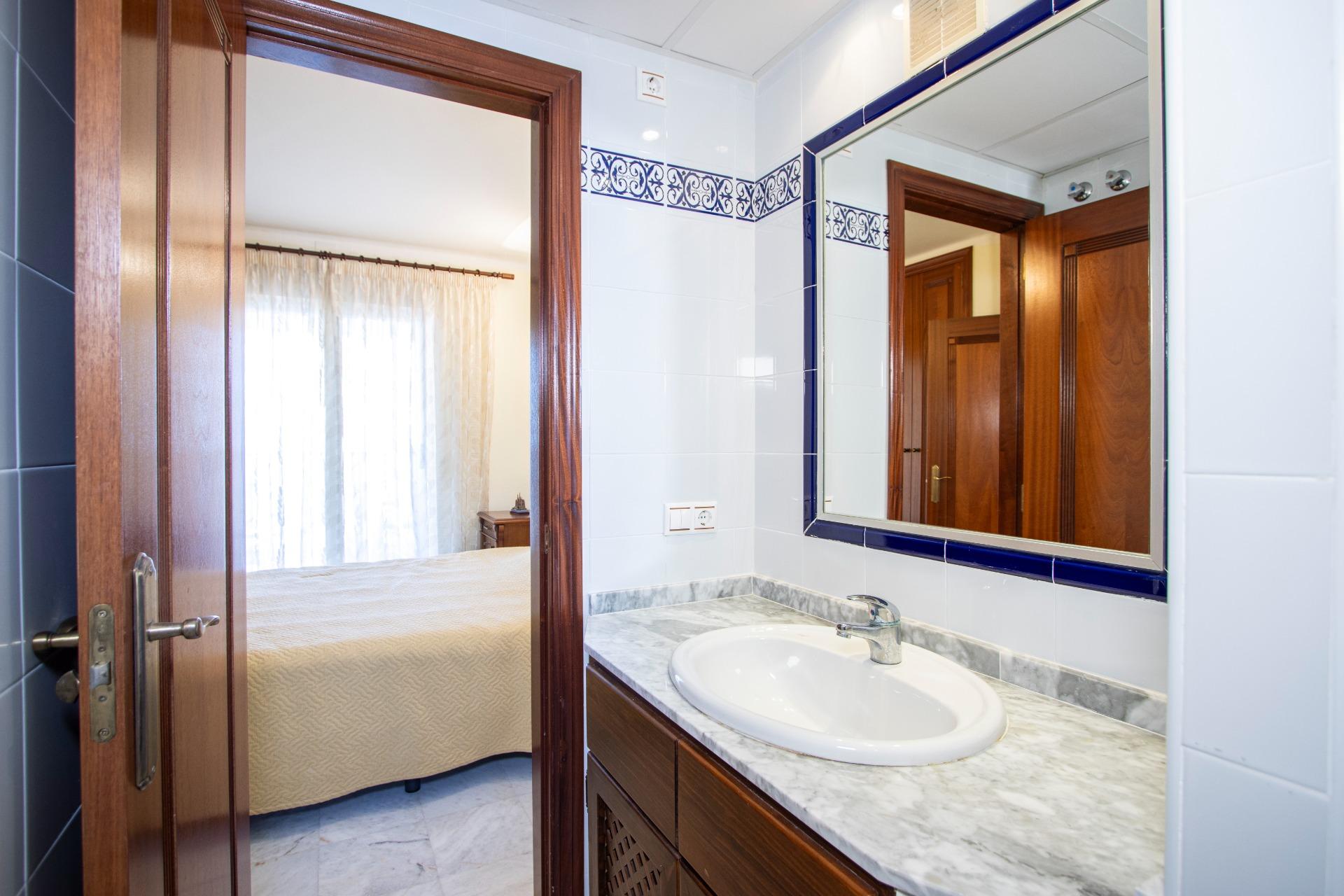Garden in apartment for sale in Torrevieja