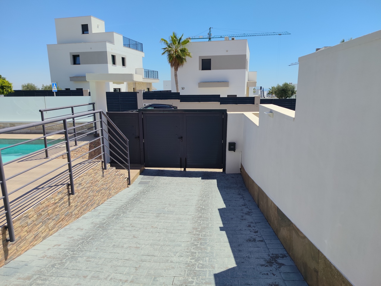 Kitchen in villa for sale in San Miguel de Salinas