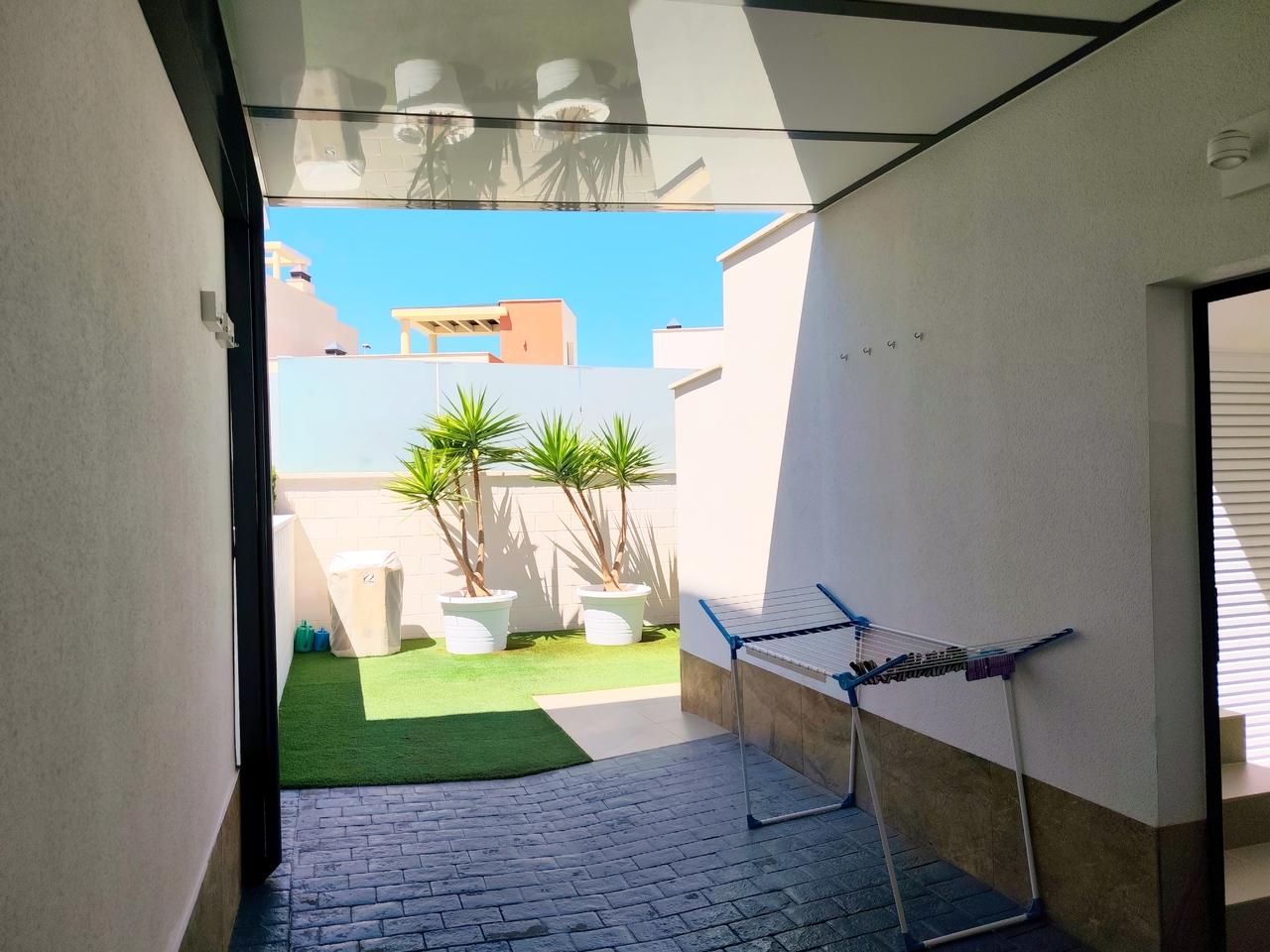 Master bedroom in villa for sale in San Miguel de Salinas