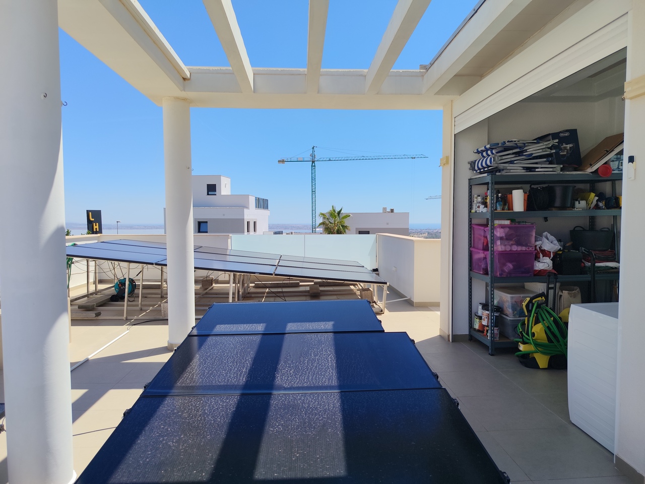 Living room in villa for sale in San Miguel de Salinas