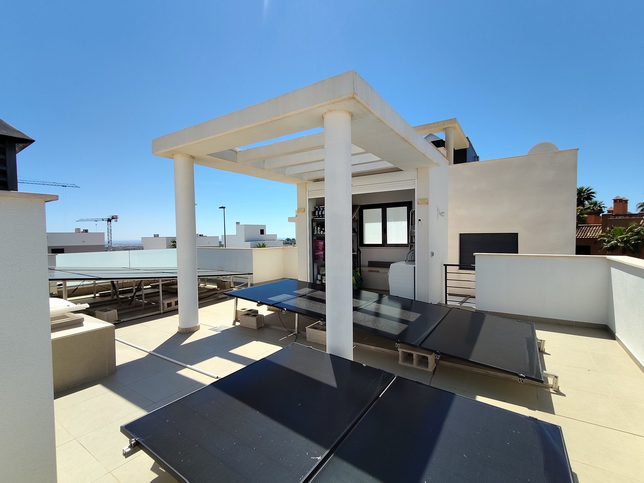 Kitchen in villa for sale in San Miguel de Salinas