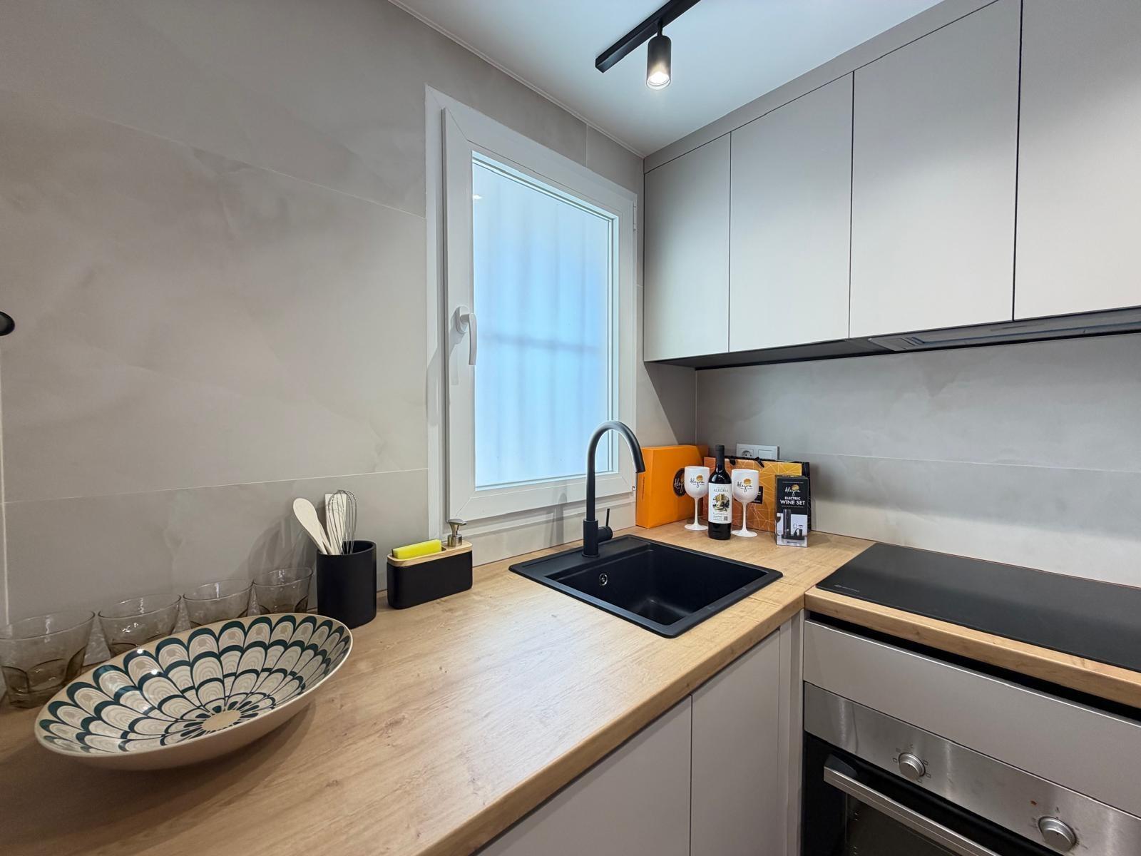 Kitchen in apartment for sale in Torrevieja