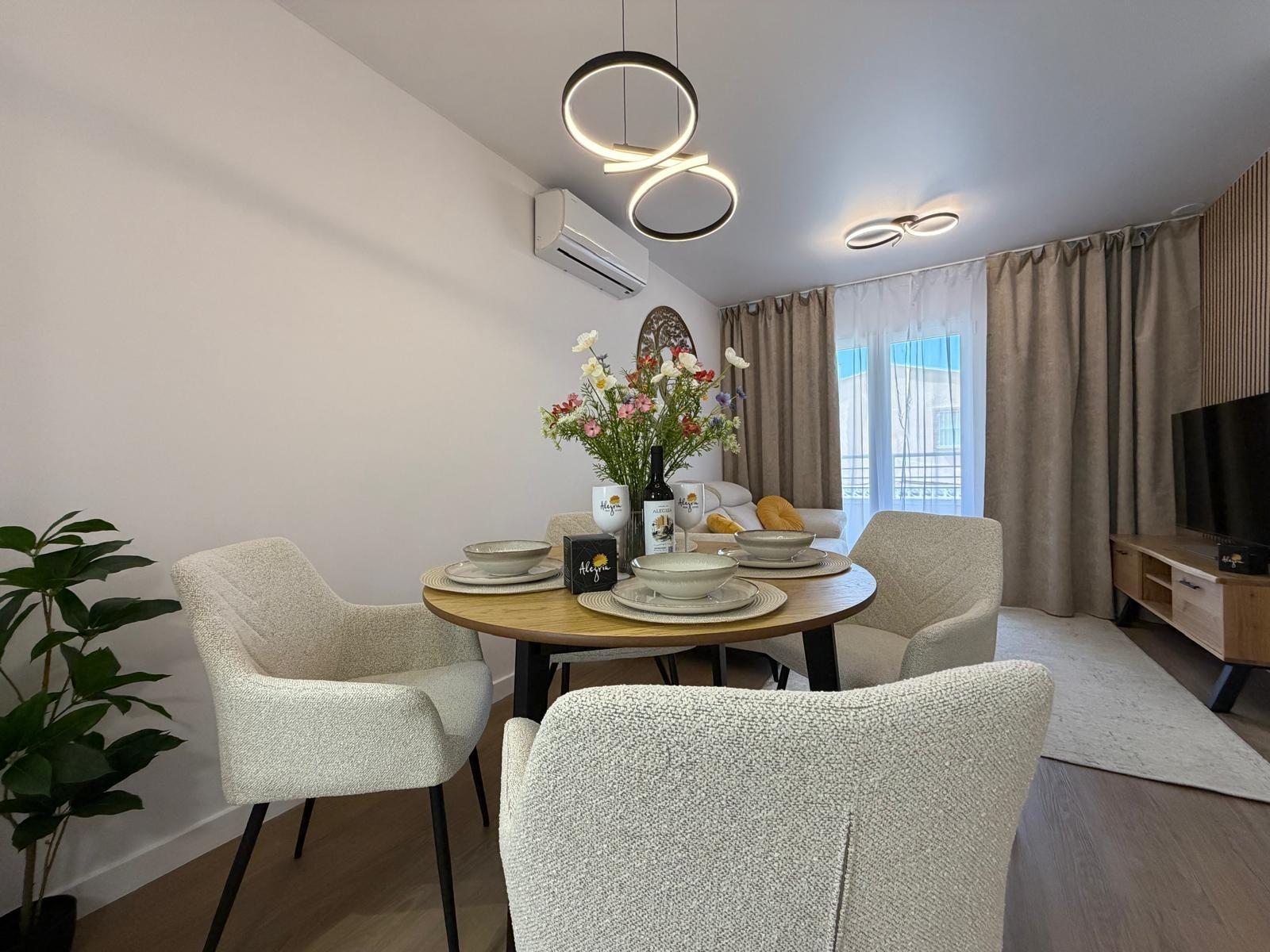 Pool area in apartment for sale in Torrevieja